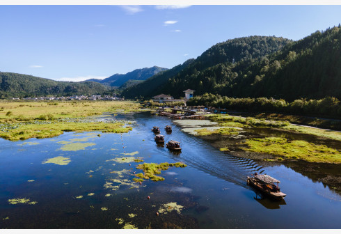 飞阅腾冲北海湿地