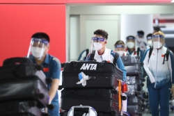 中國殘奧代表團首批隊伍抵達東京　