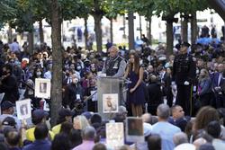 紐約舉行“9·11”恐怖襲擊事件二十周年紀念活動
