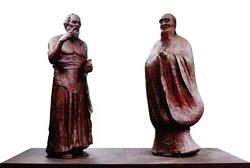  吳為山青銅組雕《神遇》落戶雅典 中國藝術家作品首次立于希臘文明核心地帶