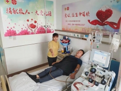“高齡”村醫吳少雨捐造血干細胞為生命續航