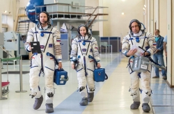 上太空拍電影 俄電影攝制組今日啟程前往國際空間站 