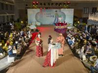 七夕漢服大秀在鹽城市博物館上演