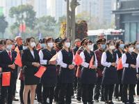 中國共產黨第二十次全國代表大會在京開幕，鹽城市社會各界收聽收看開幕會盛況