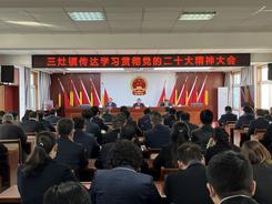三灶鎮掀起學習貫徹黨的二十大精神熱潮