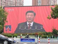 中國共產黨第二十次全國代表大會在京開幕，鹽城市社會各界收聽收看開幕會盛況