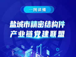 一圖讀懂｜鹽城市精密結構件產業鏈黨建聯盟