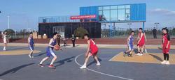 科城街道益豐社區：舉辦籃球友誼比賽