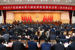?徐缨在八届市纪委三次全会上强调：发扬彻底的自我革命精神 建设人民满意的清廉盐城 