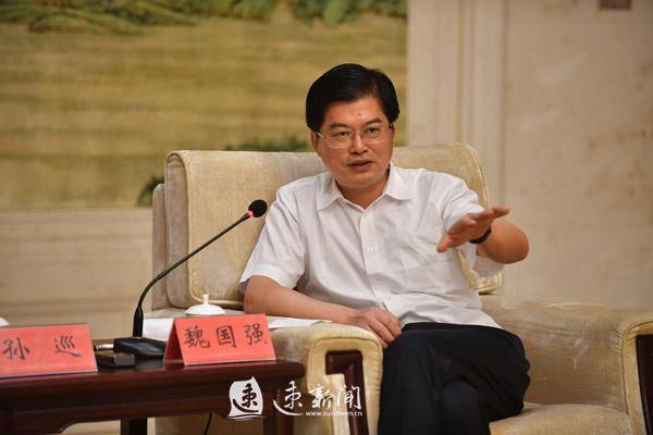 魏国强接受113省市党报全媒体环省行专访