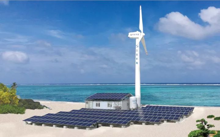 领航新征程固我海疆国内首创的盐城造海水淡化设备登三沙市赵述岛送水