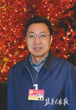 1月4日,市人大代表,市环保局副局长张玉国说,市委王荣平书记在政协