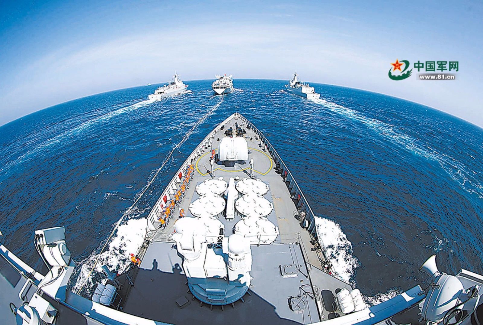 实战!东海舰队驱逐舰支队七昼夜实训