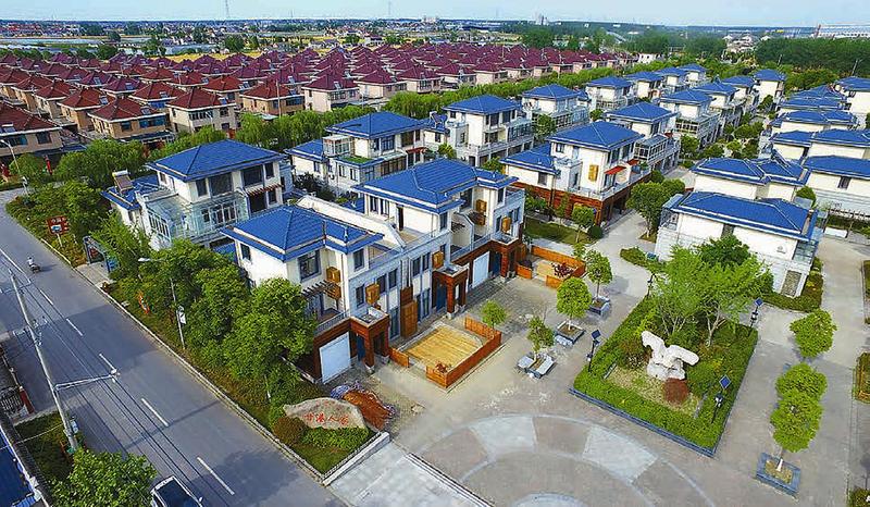 新时代新作为新篇章拆除斗子墙建起安居房建湖启动自然村庄整村改造