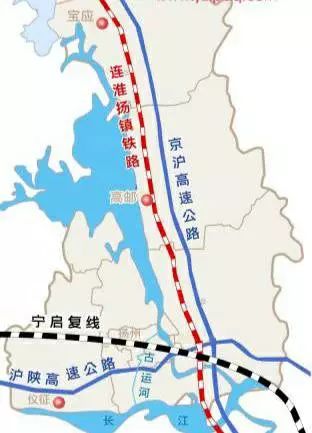 连淮扬镇铁路建成通车后,扬州所辖6个县(市,区)将全部通上高速铁路