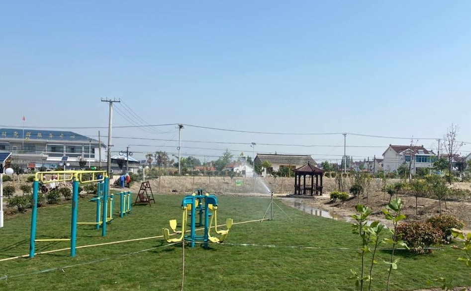 东台市梁垛镇中联村绿美村庄入画来文明乡风促和谐