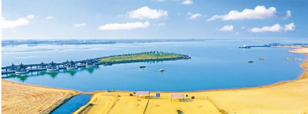 大纵湖盐城黄海湿地最广阔的开发腹地最丰富的风光资源最广的海域面积