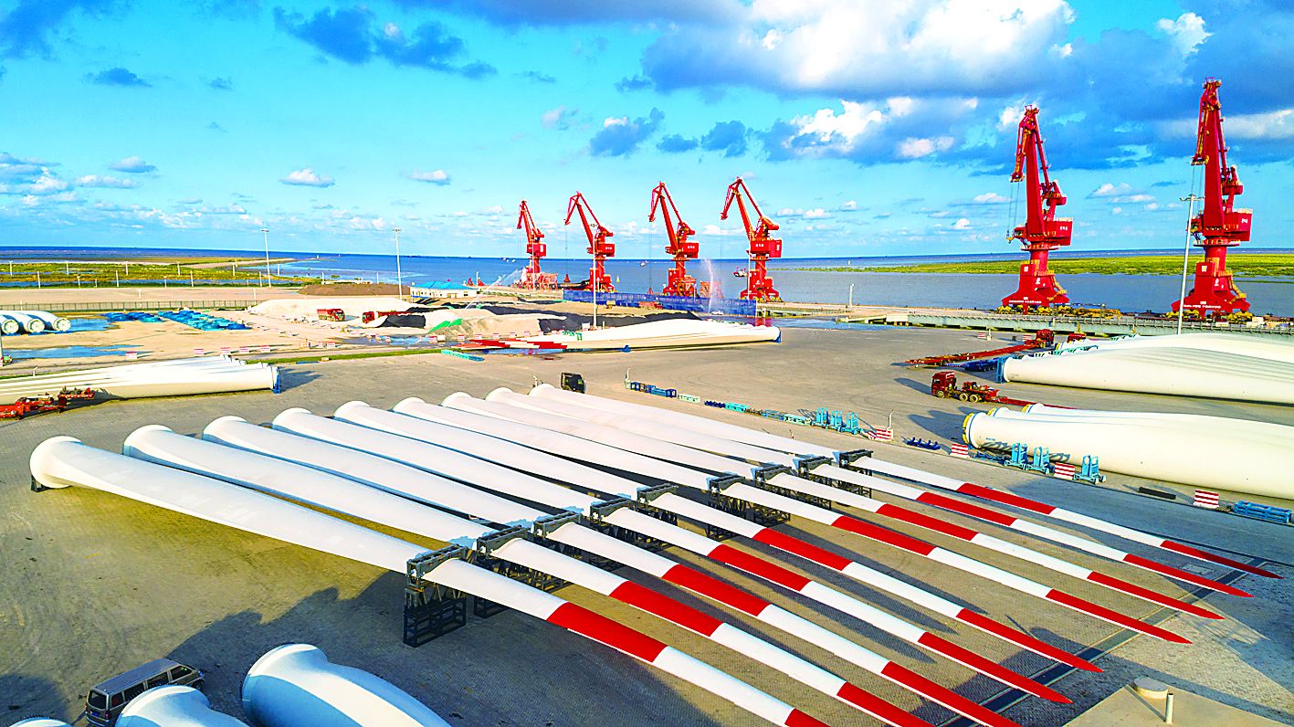 向海而兴崛起蓝色经济盐城港东进赋能沿海高质量发展谱写新华章