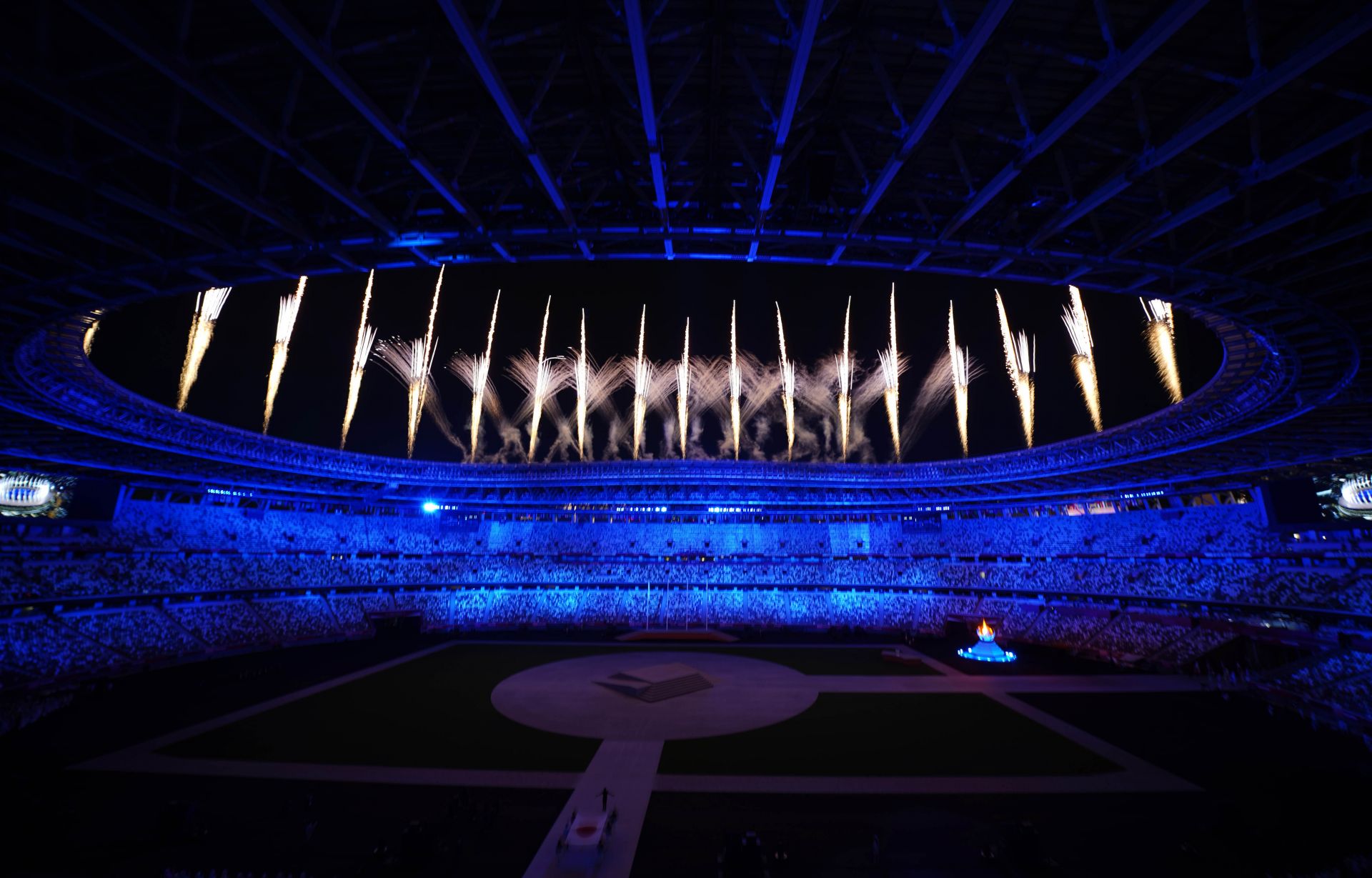 东京奥运会闭幕式举行