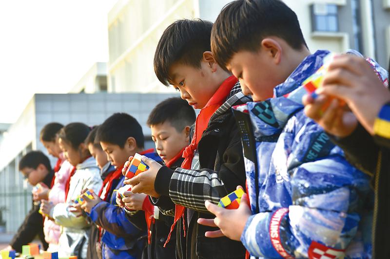 盐都区张庄小学 减量不减质 减负不减责 减压不减爱-盐城新闻网