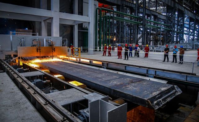 宝润钢铁炼钢车间投用