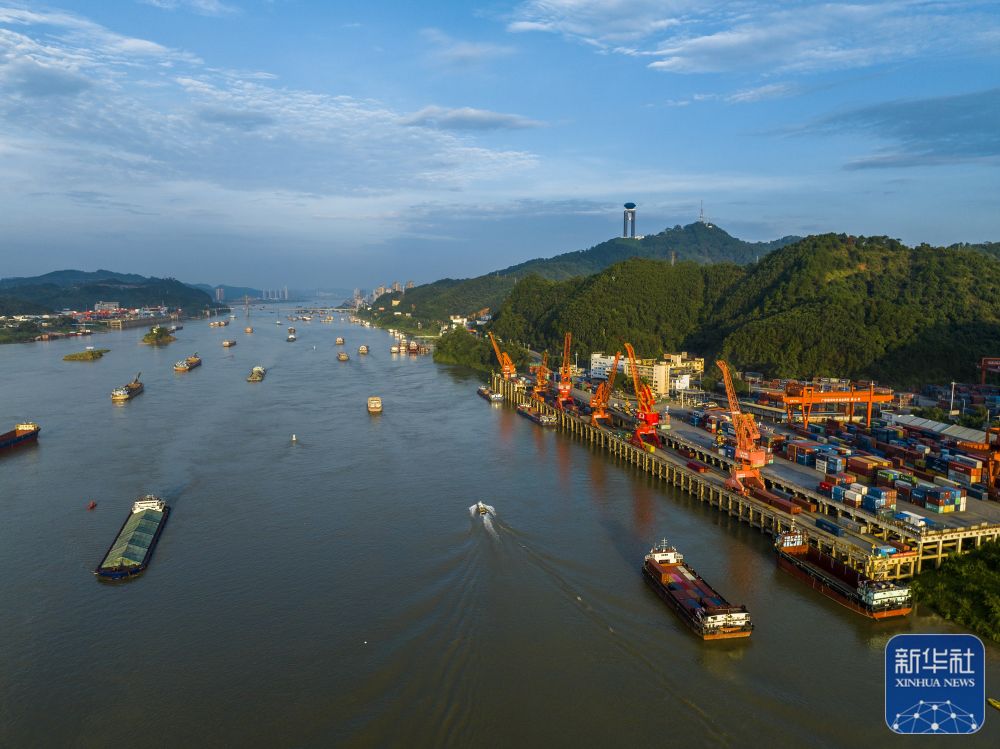 广西梧州水路货运稳步增长
