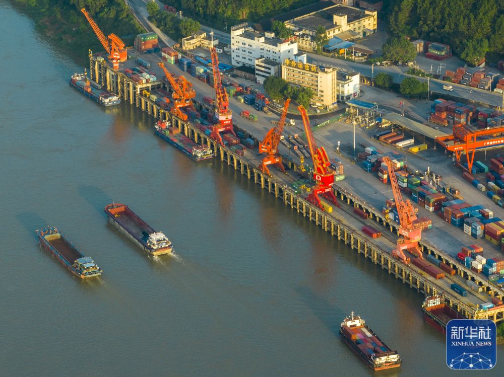 广西梧州水路货运稳步增长