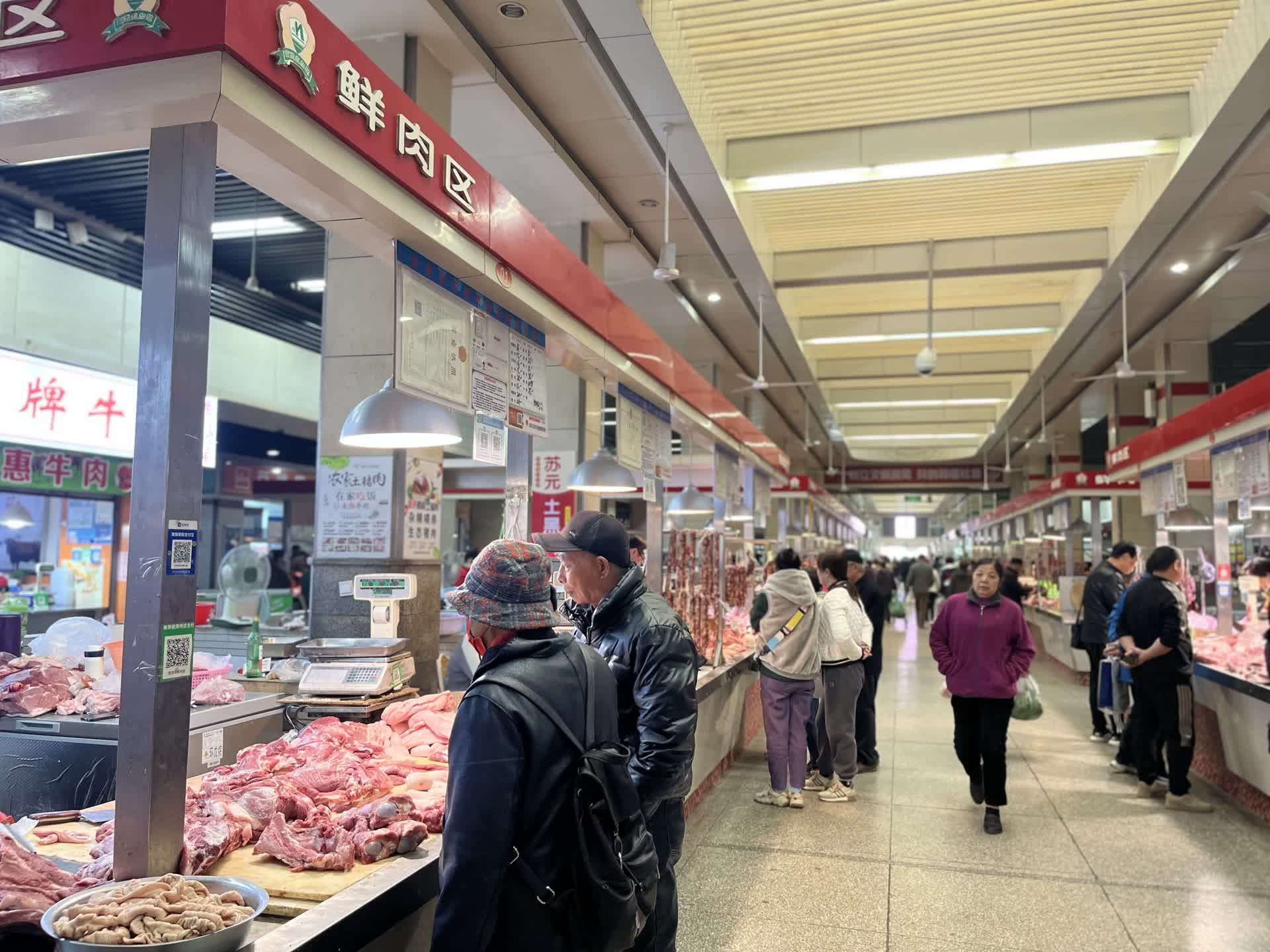 12月起禁用生鲜灯探访南京农贸市场和超市