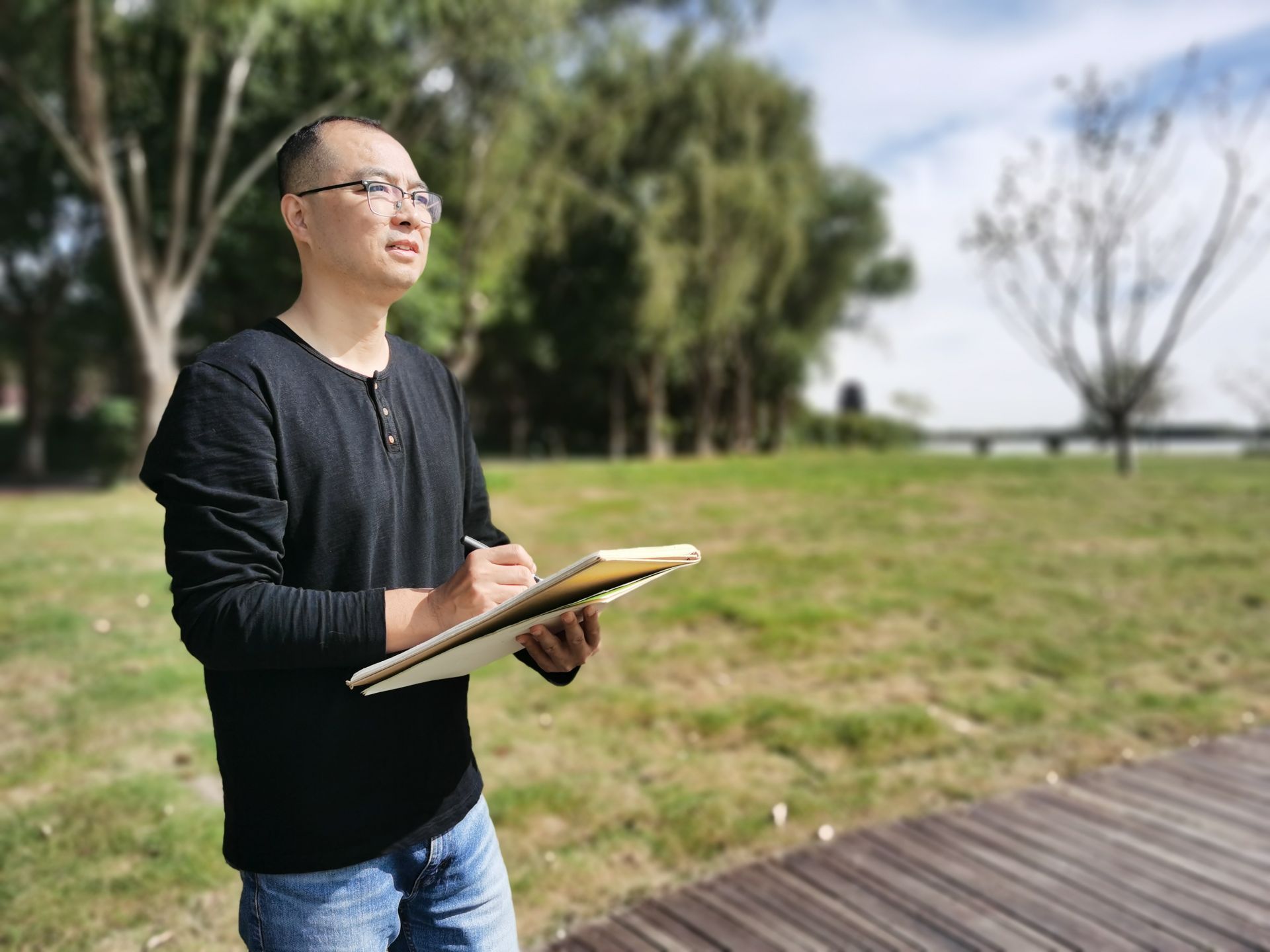 诗意盐都大美西乡盐城画家纵湖采风行