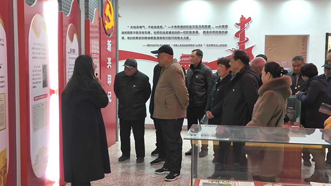 冬训进行时党员冬训走进新时代文明实践场所