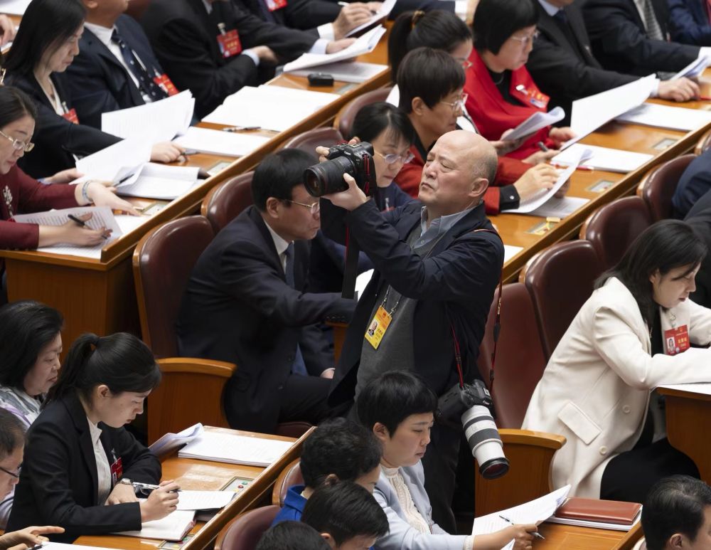 独家视角国家摄影队带你走进两会会场