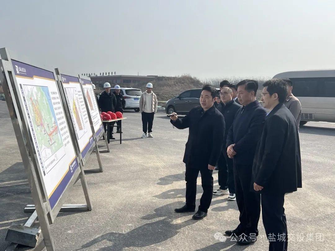 常州市人大常委会副主任戴士福带队调研常盐工业园拓展区项目建设情况