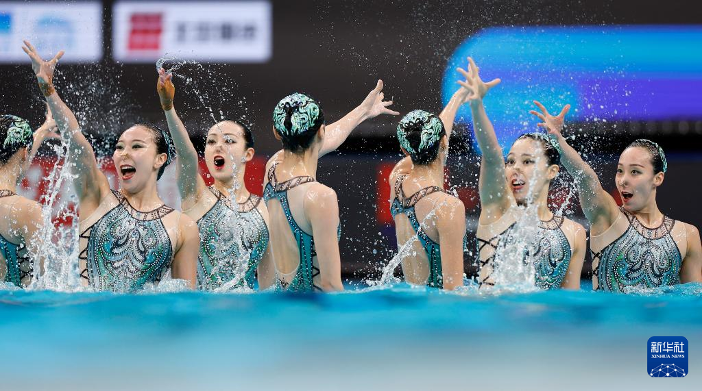 2021中国花样游泳队图片