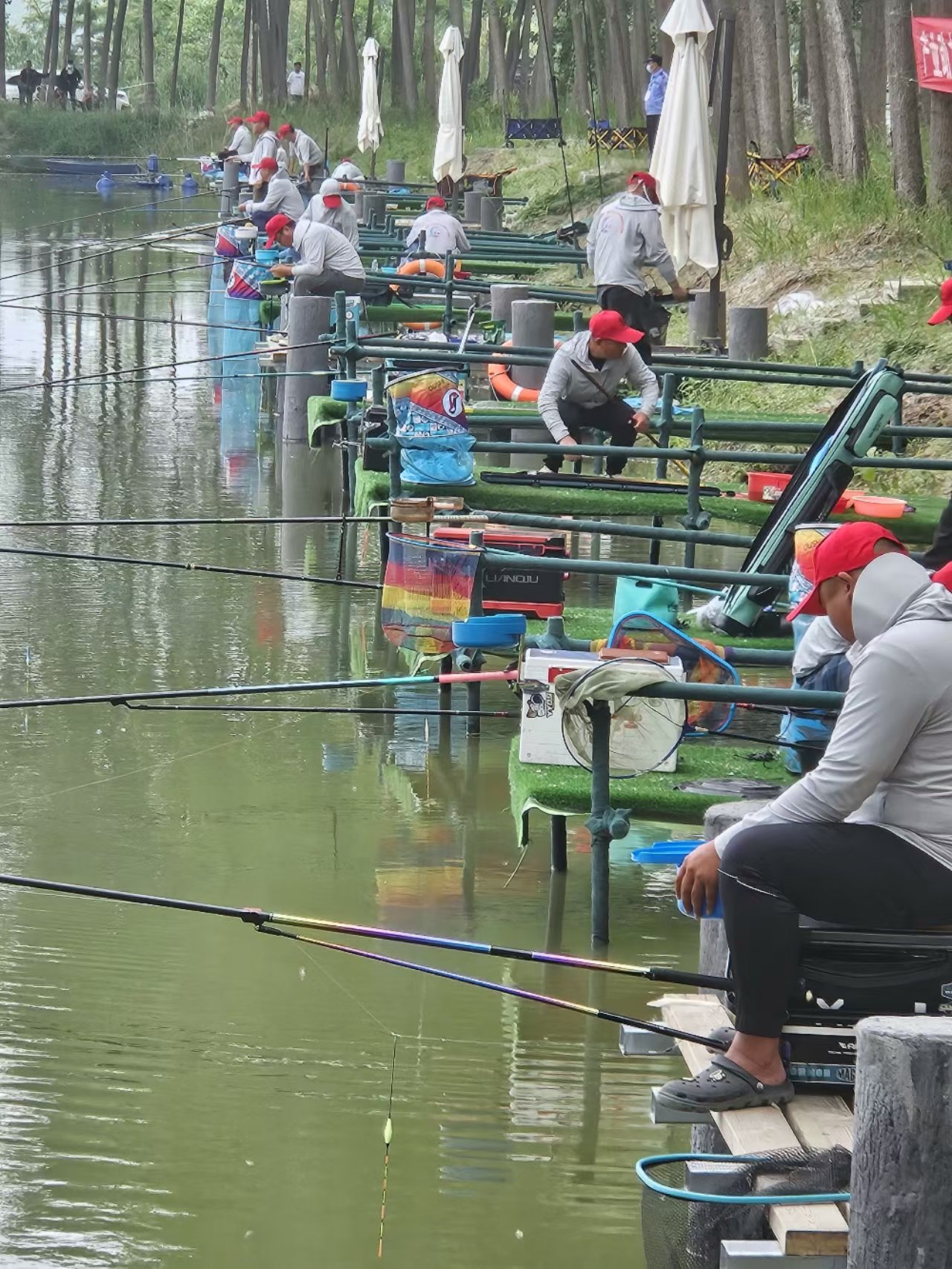 古河镇举办"七星塘"垂钓大赛-盐城新闻网