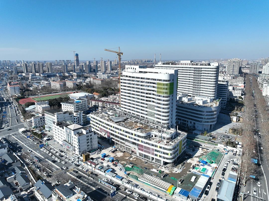 ▲ 盐城市儿童医院二期项目。规划先行绘就“幸福蓝图”编排、修改、完善