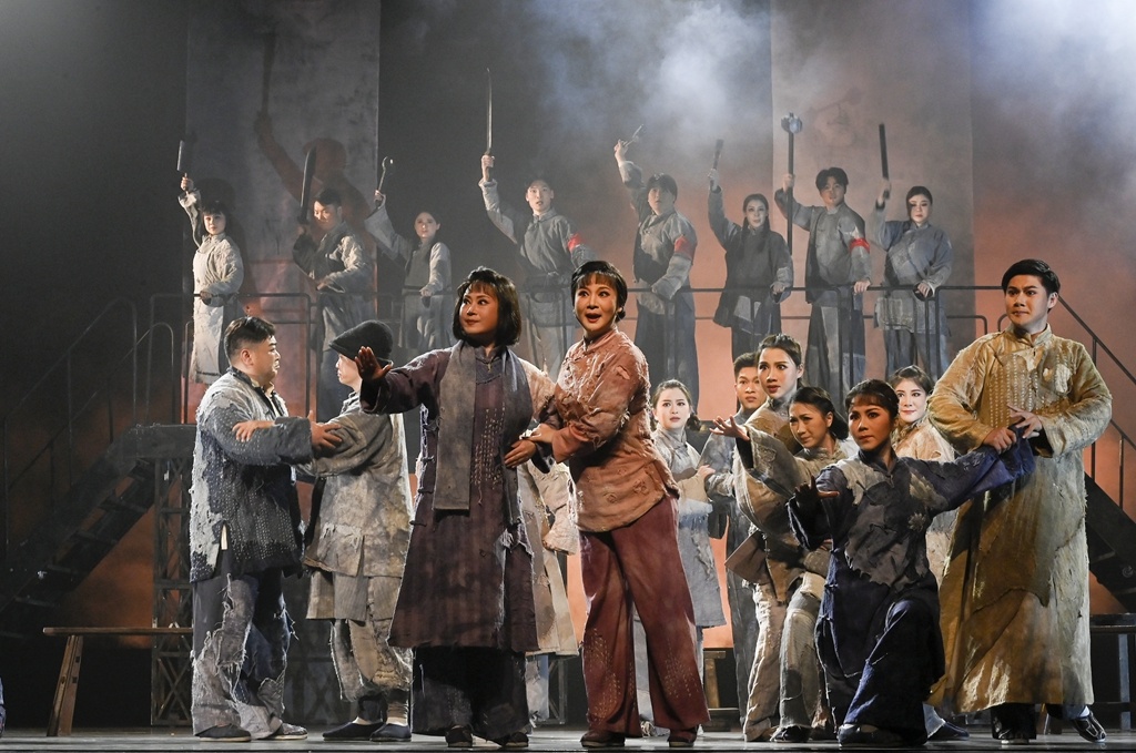 影像盐城丨现代淮剧《火种》