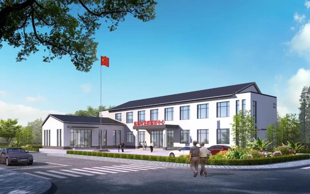 奋战百日目标必达滨海党群服务中心提档升级在行动