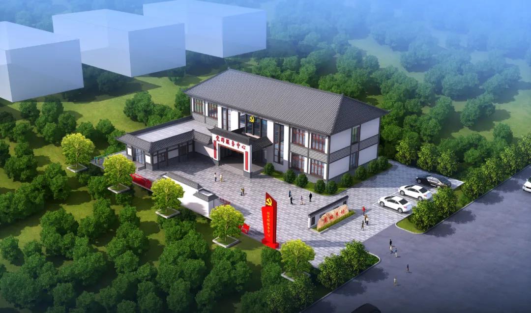 奋战百日目标必达滨海党群服务中心提档升级在行动