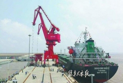 射阳港加快推进5万吨级航道工程建设
