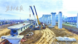 【新春走基层】盐城综合客运枢纽工程站房项目： 681名建设者坚守工地