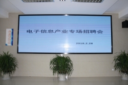 建湖县举行2018年电子信息产业专场招聘会