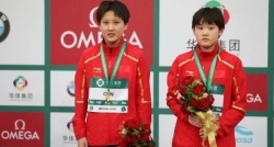 棒棒的！国际泳联跳水系列赛北京站，盐城姑娘掌敏洁与队友高分夺冠