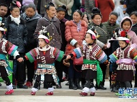 贵州凯里：芦笙舞步闹新春