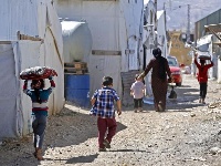 在黎叙利亚难民生活依旧  