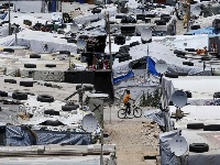 在黎叙利亚难民生活依旧  