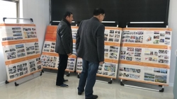 射阳黄沙港司法所“双举措”做好改革开放40周年图片展宣传活动