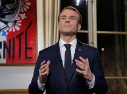 马克龙新年致辞誓言继续改革，六成法国民众表示不满