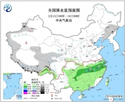 未来一周南方多阴雨天气 西北华北黄淮有降雪过程