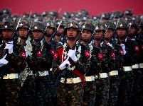 缅甸纪念建军74周年