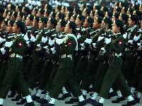 缅甸纪念建军74周年
